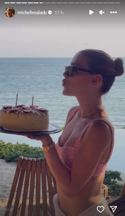 Michelle Salas celebra su cumpleaños 34 / Instagram
