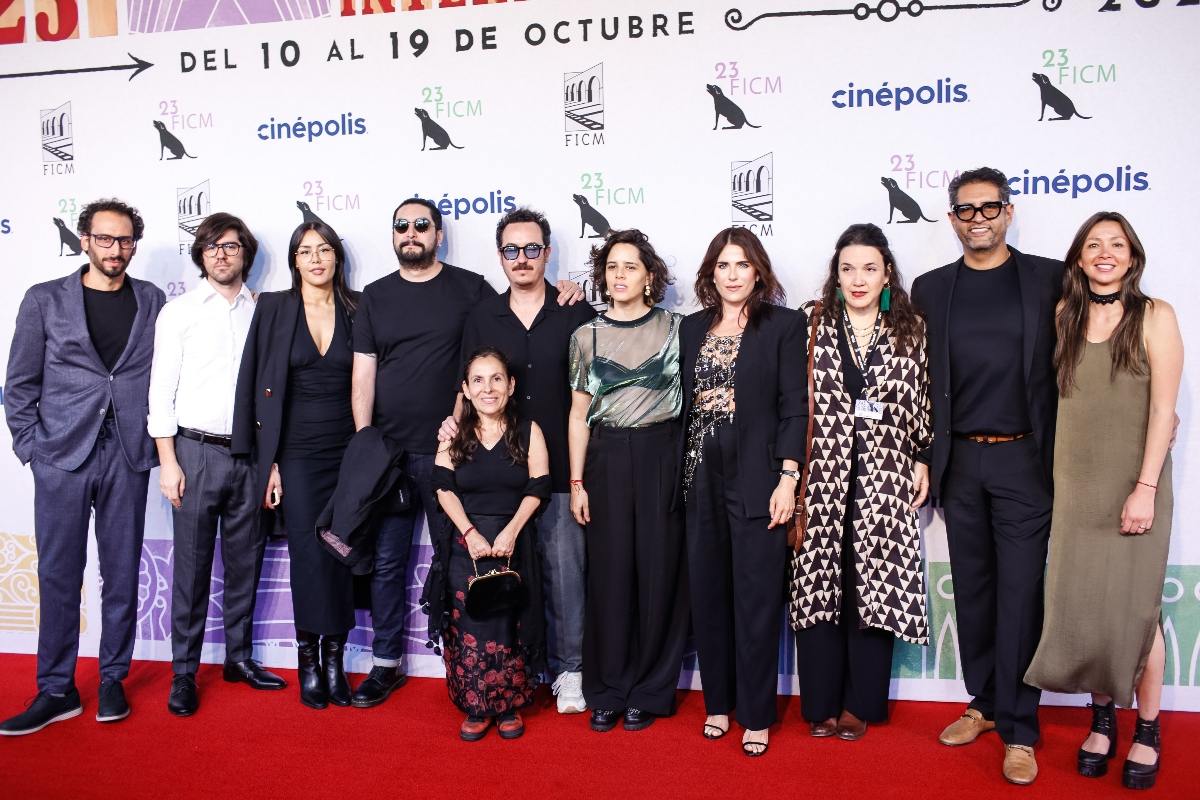El elenco de 'Hiedra' en el FICM / Foto: Esteban Torreblanca