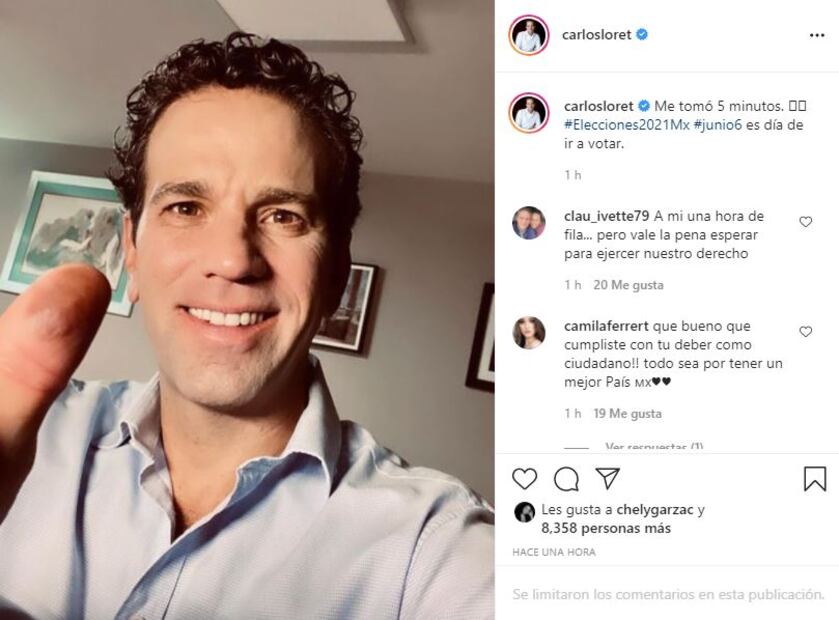 Así votaron Paulina Peña, Ludwika Paleta y más personalidades este domingo de elecciones