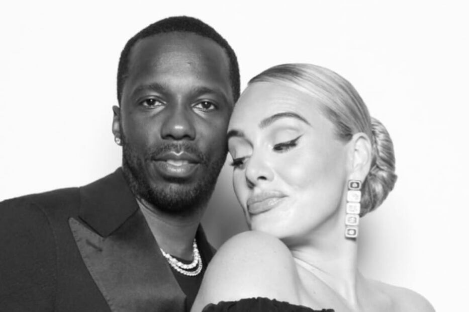 Adele y Rich Paul / Instagram