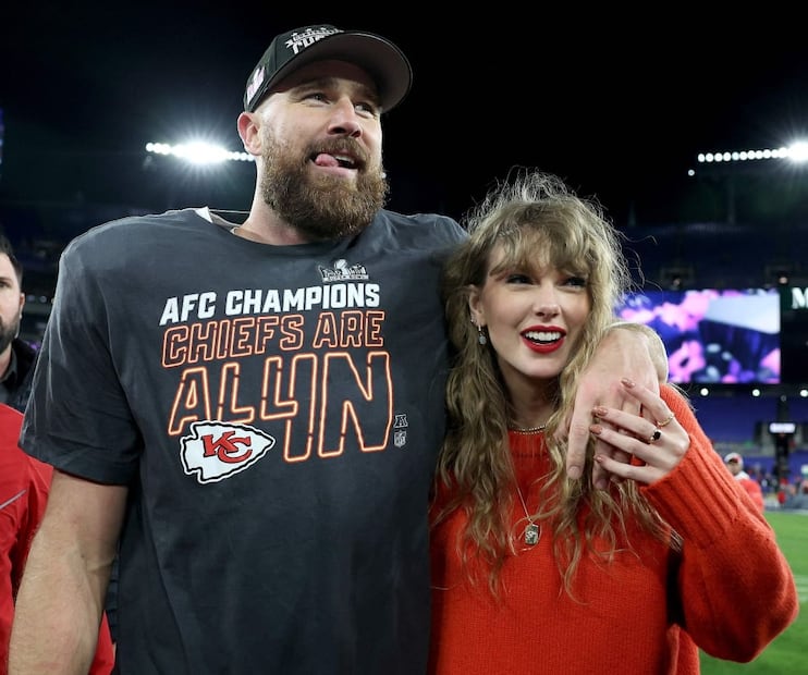 Taylor Swift and Travis Kelce / Photo: AFP