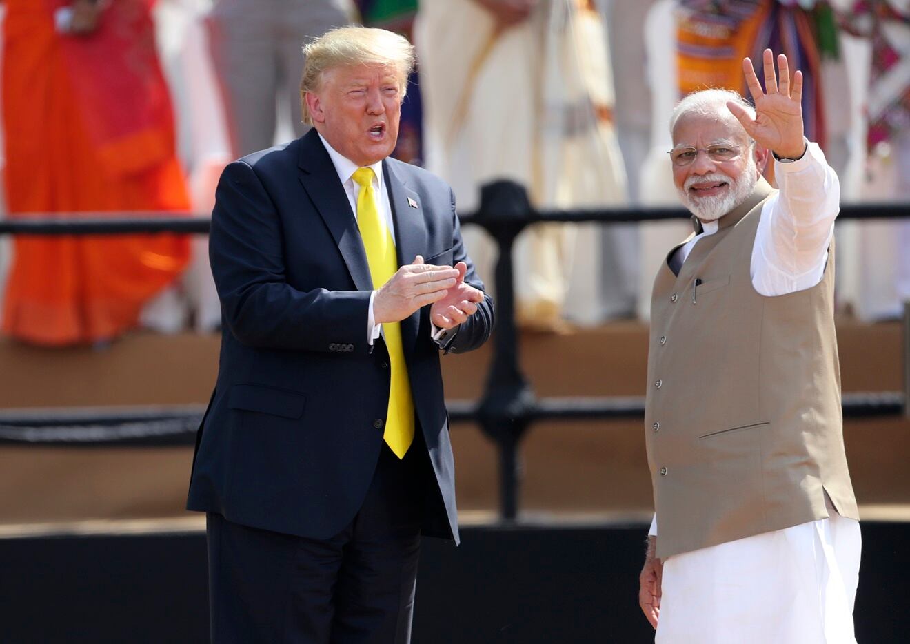 Donald Trump se prepara para un menú sin carne en su visita a India