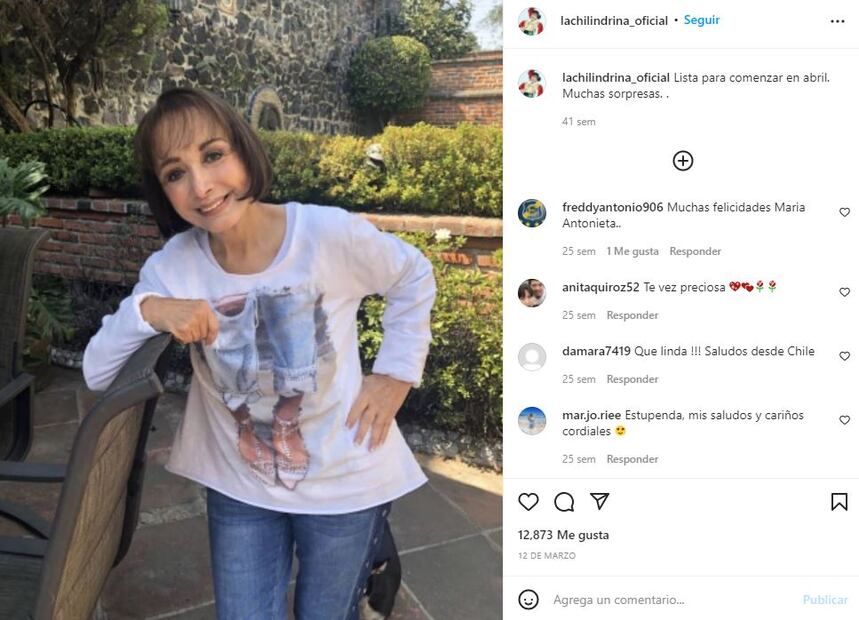 “La Chilindrina” anunció que dio positivo a Covid-19