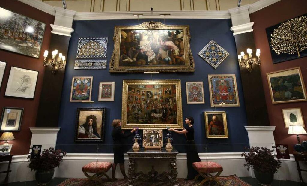 Interior del palacio de Buckingham / Getty Images