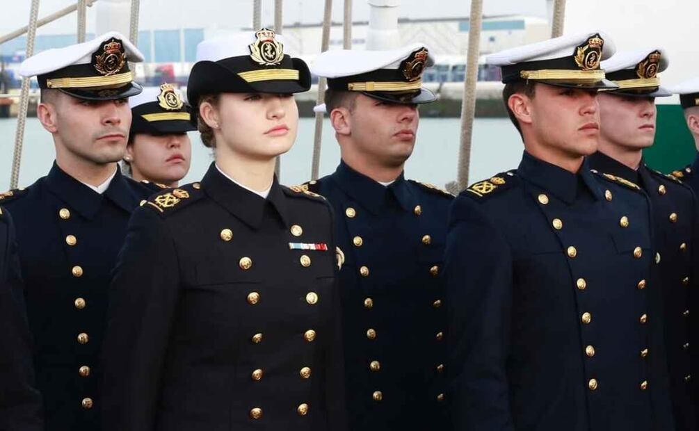 La princesa Leonor se incorporó al buque escuela Juan Sebastián Elcano / Foto: Casa Real de España