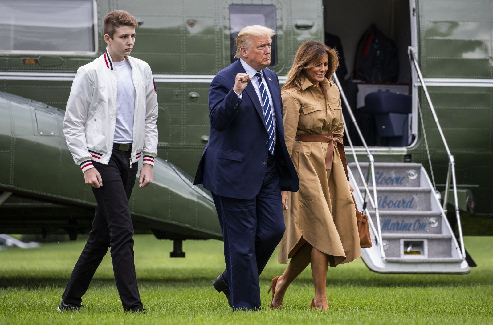 Melania Trump vuelve hacer un desaire público a Donald Trump