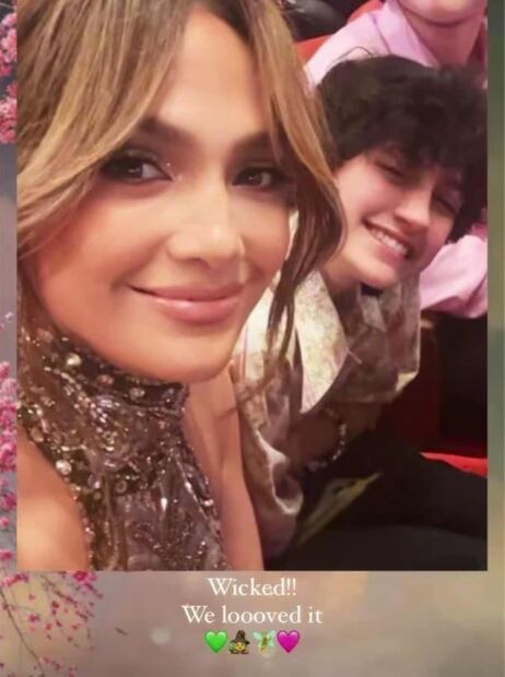 Jennifer Lopez compartió una historia en Instagram junto a su hija Emme / Foto: Instagram