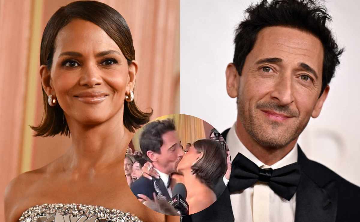 Premios Oscar 2025: ¿Por qué Halle Berry besó a Adrien Brody frente a su novia?