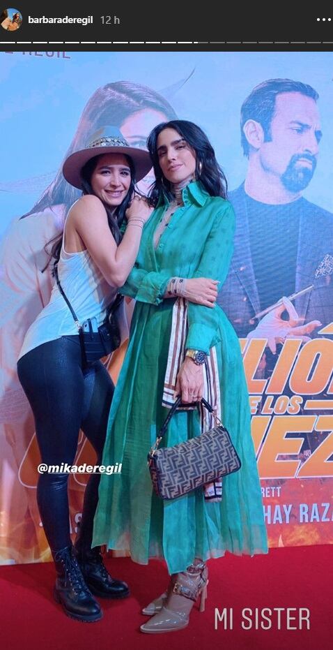 Ella es Michelle de Regil, la guapa hermana de Bárbara de Regil 
