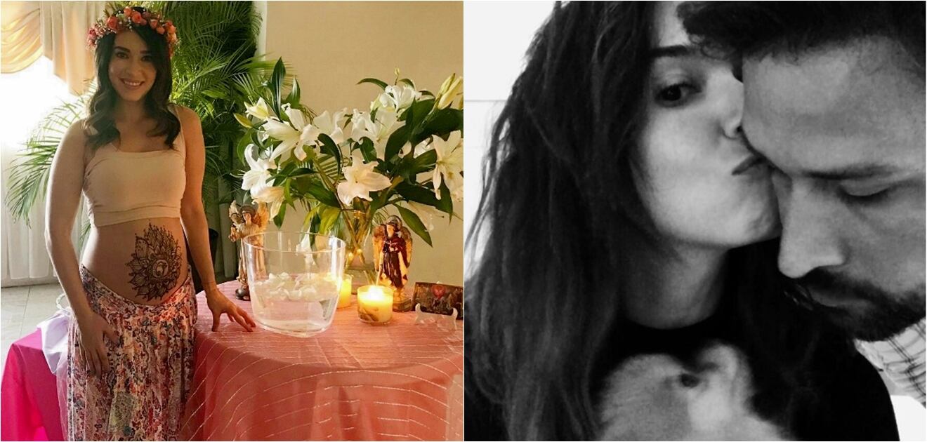 <p>Laura G festejo su blessingway, su místico baby shower. (Fotos: Instagram) &nbsp;</p>

