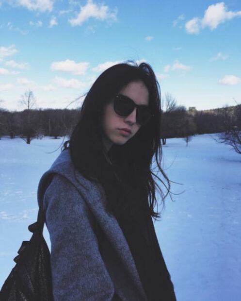 María Ibarra, toda una top model a sus 18 años