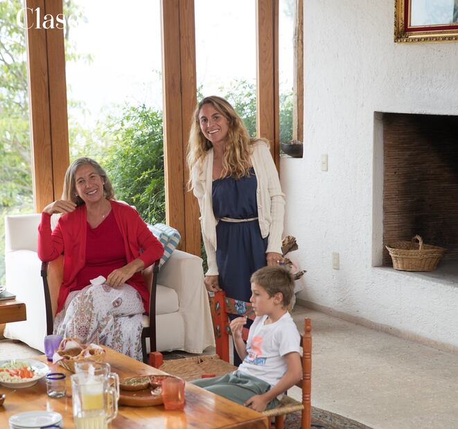 Bibiana Domit, su familia y sus “Tullys”