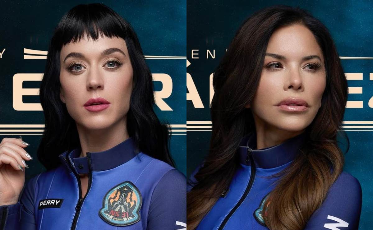 Katy Perry y Lauren Sánchez / Fotos: Instagram - @blueorigin