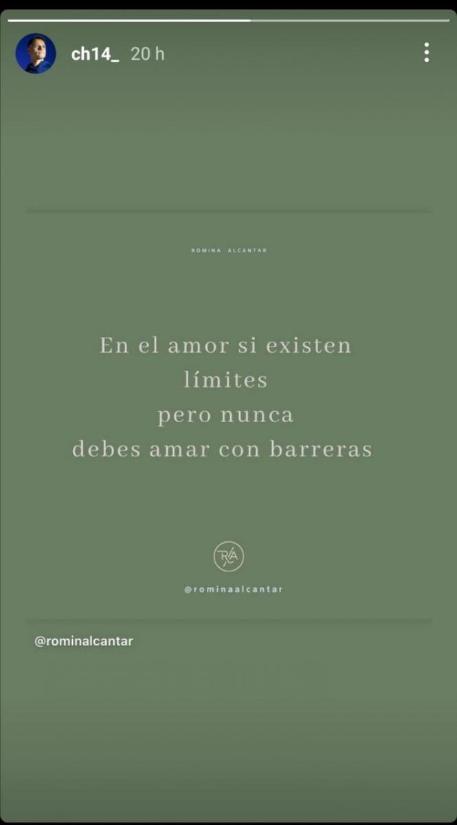 "Chicharito" Hernández y su extraño mensaje: "En el amor sí existen límites"
