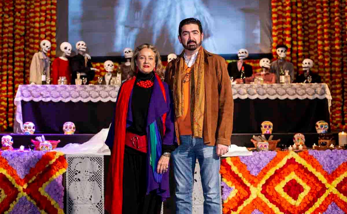 Carmen Beatriz López Portillo y Rafael Tovar López Portillo. (Foto: Esteban Torreblanca)