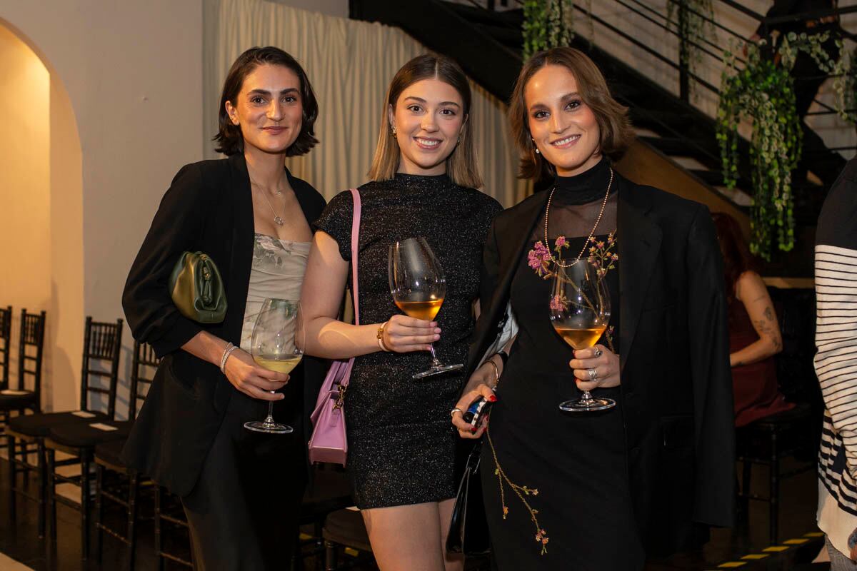 Camila Vargas, Regina Hernández y Lorenza Vargas.  (Foto: Esteban Torreblanca)