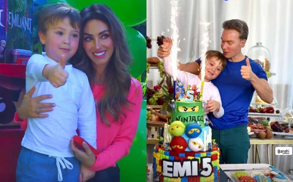 Anahí y Manuel Velasco celebraron el cumpleaños de su hijo Emi / Foto: Instagram