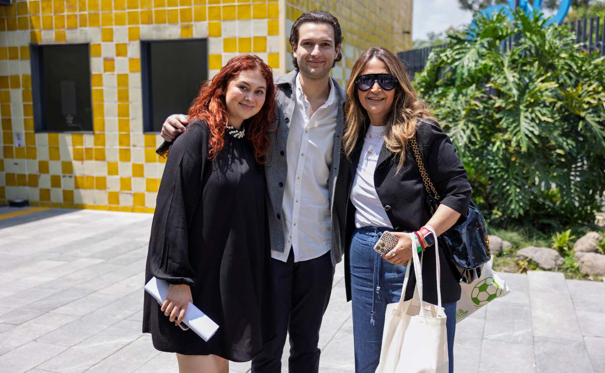 Jimena Najar, Mateo Creel y Lizeth Lopez  / Foto: Héctor Arjona