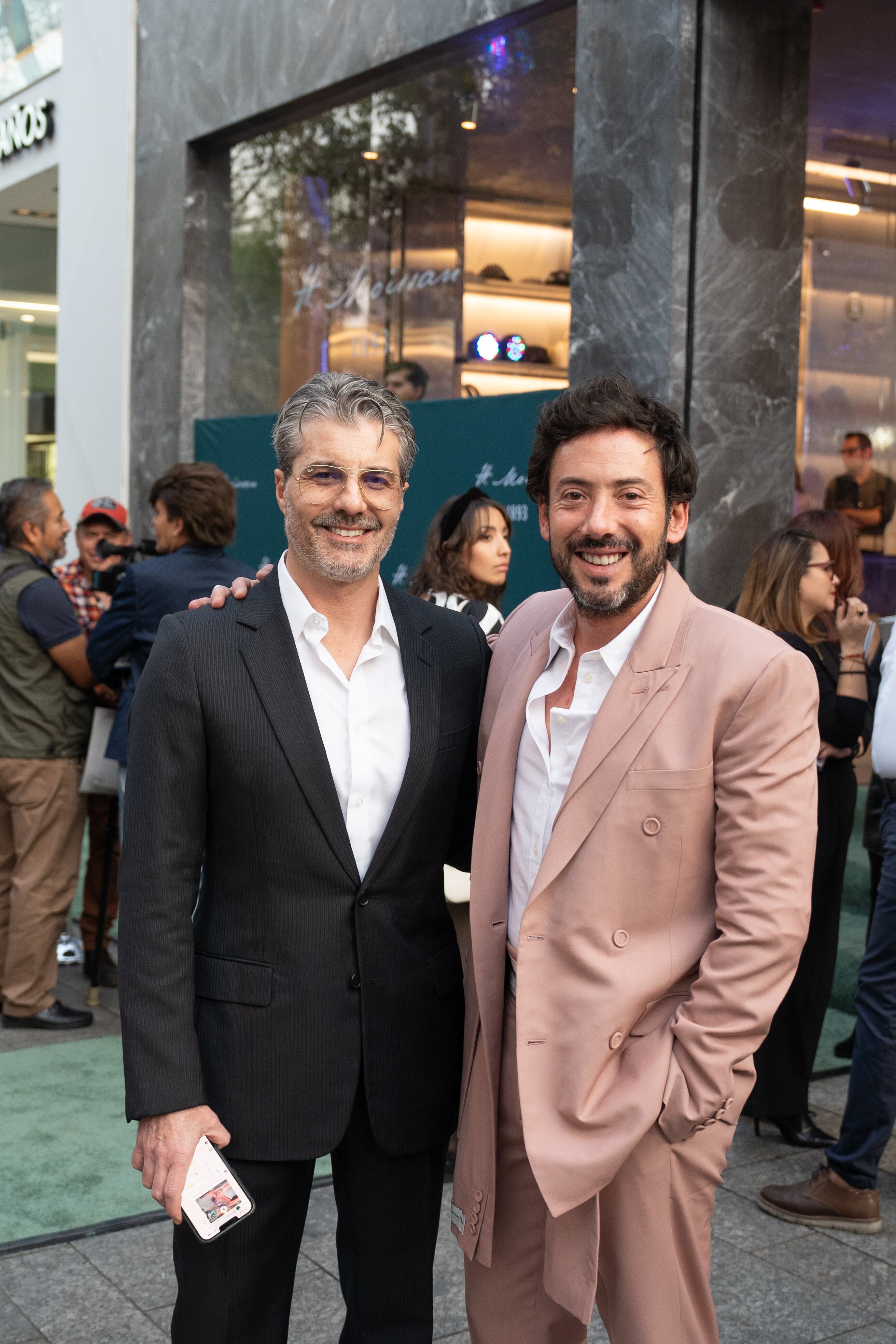 Ernesto Ibarra y Joss Sacre. (Foto: Héptor Arjona)