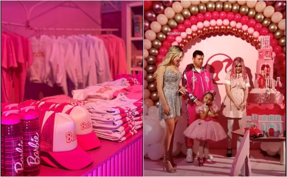 'Canelo' Álvarez celebra a su hija María Fernanda con soberbia fiesta de Barbie