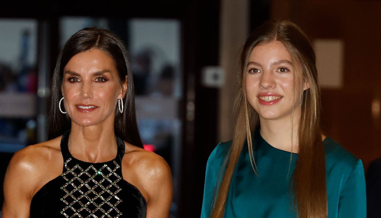La infanta Sofía de España luce sus primeros tacones