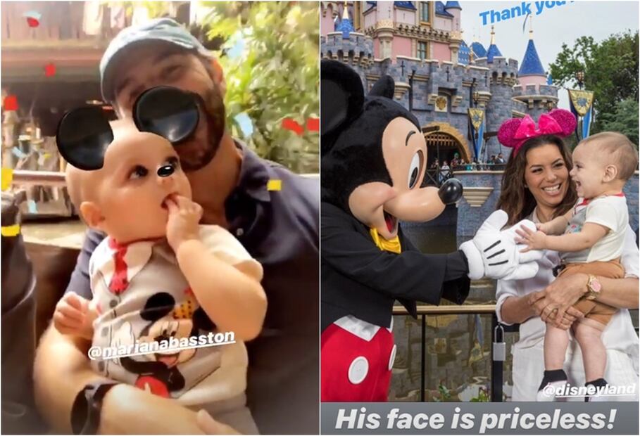Pepe Bastón y Eva Longoria celebran en familia el primer año de baby Santiago