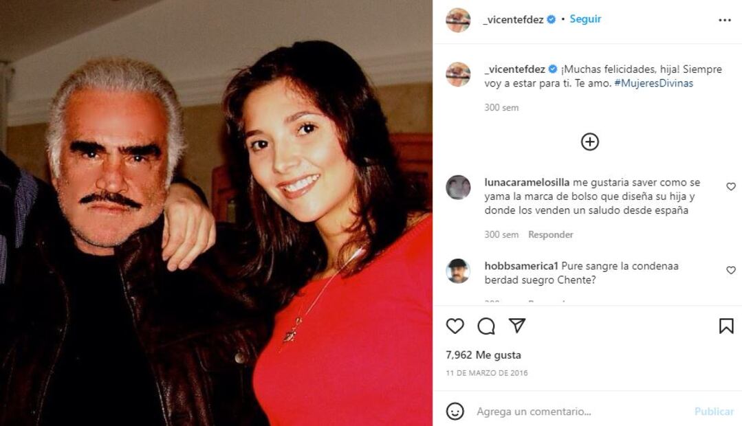 Conoce a Alejandra Fernández, la hija adoptiva de Vicente Fernández