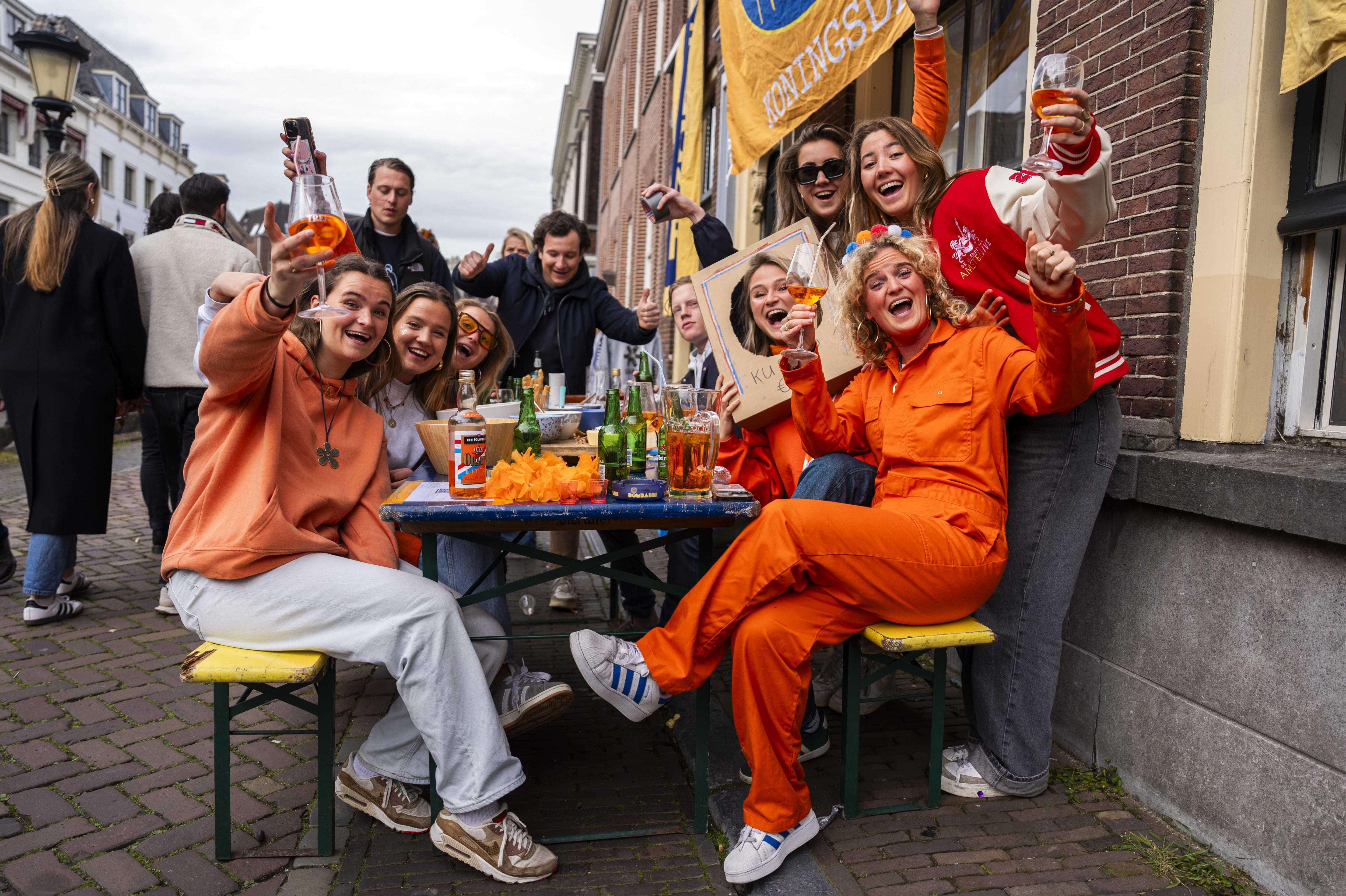 Festejos Día del Rey en Países Bajos/EFE y AFP.