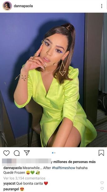 Danna Paola comparte foto y Yuya alaba su belleza