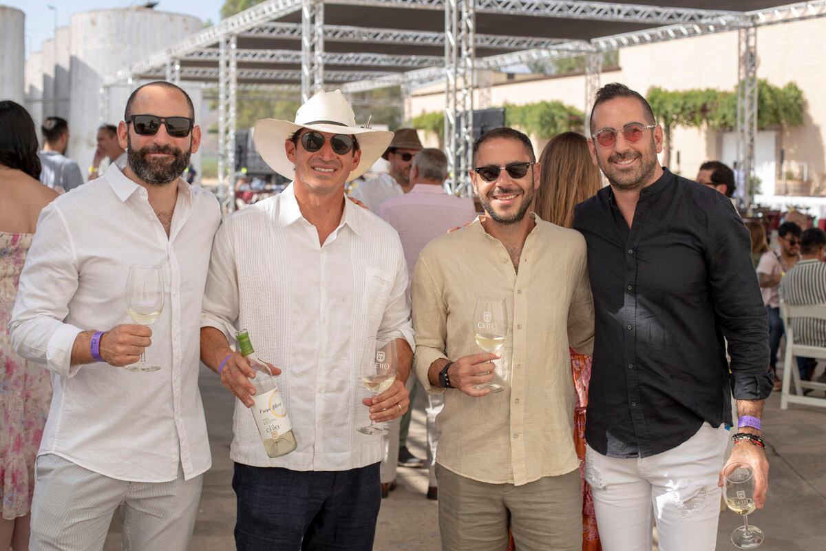 Jonathan Esses, Wulfrano Ruiz, Elías Sitton y Alan Esses. (Foto: Edgar Silva Fuentes)