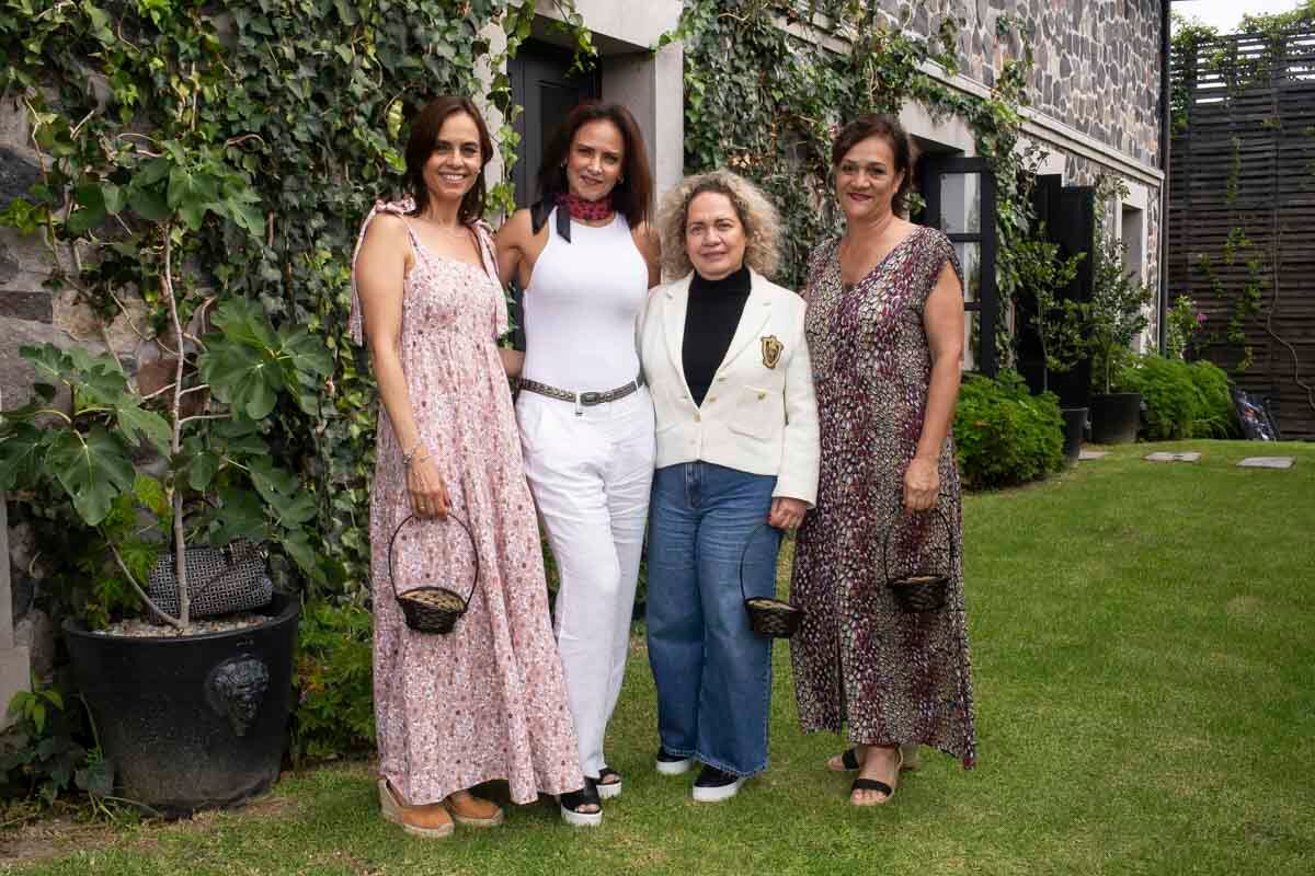 Jessica Velasco, Alejandra Arandia, Alma Viveros y María Elena Herrera. (Foto: Esteban Torreblanca)