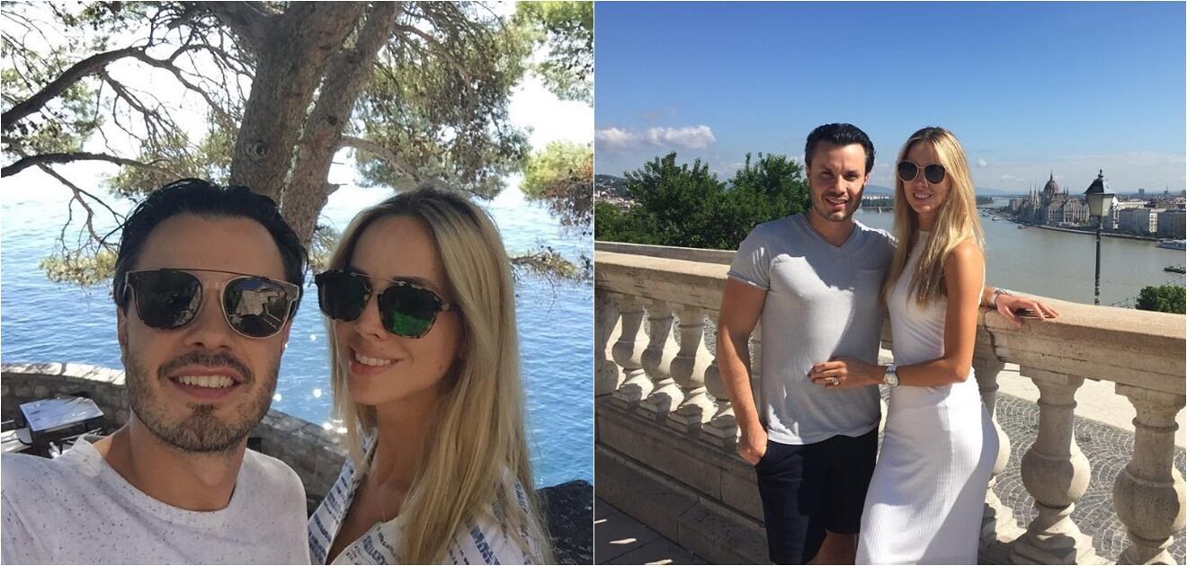 <p>Las románticas vacaciones de verano del empresario Javier Díaz y Carla Zepeda. <strong>(Fotos: Instagram)</strong></p>
