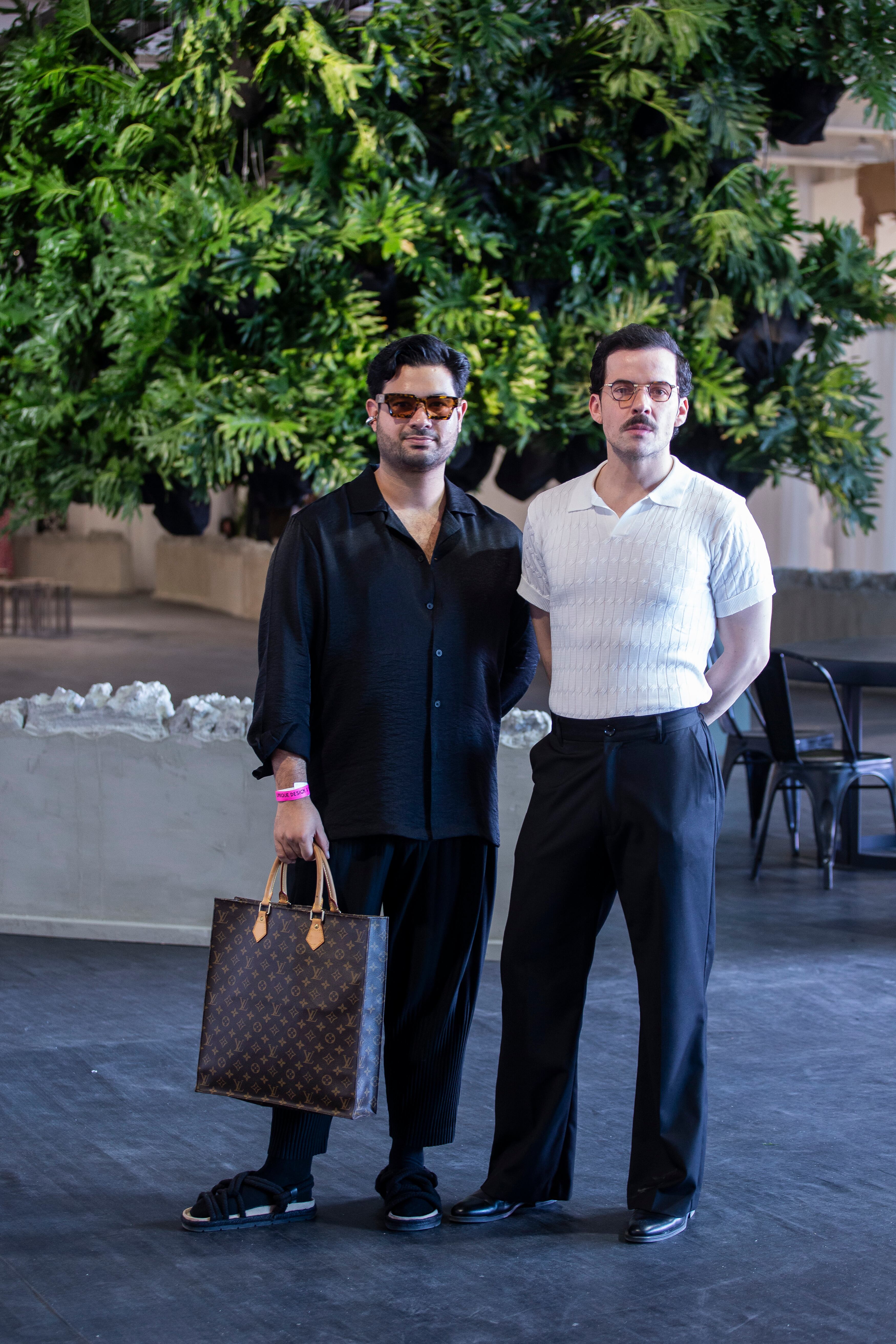 Leonardo Olavarrieta y Roberto de los Santos. (Foto: Esteban Torreblanca)
