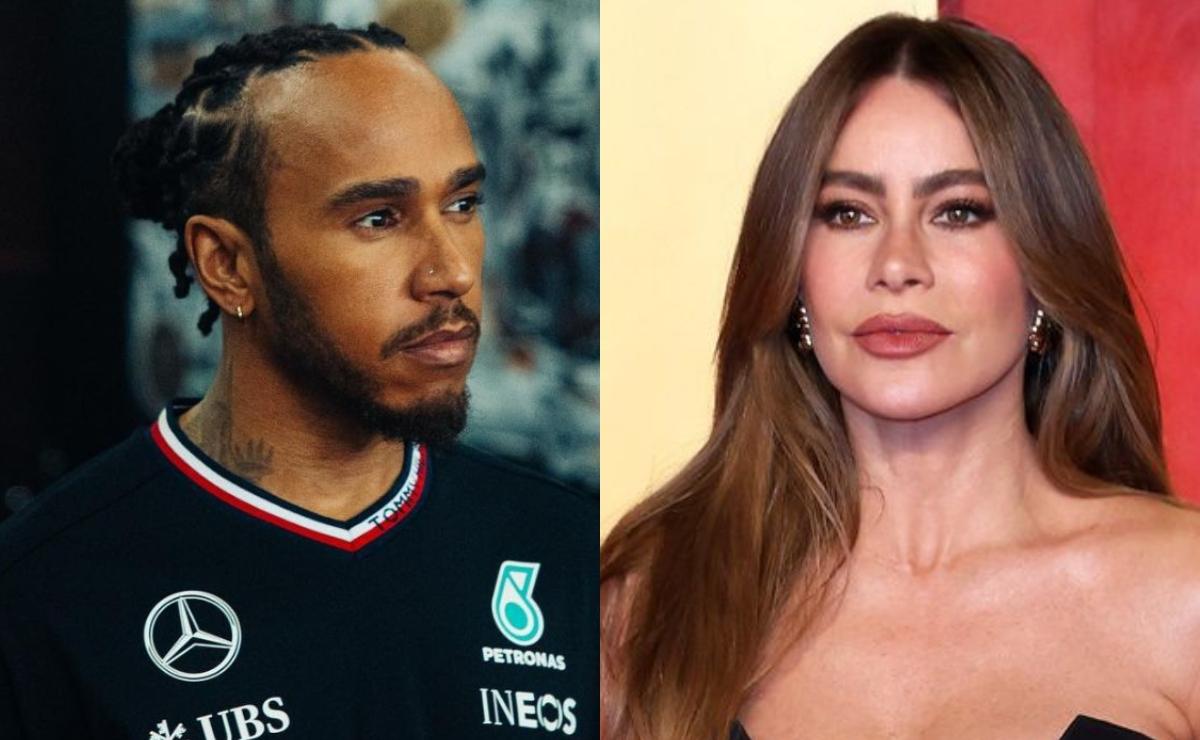 Sofía Vergara y Lewis Hamilton son captados juntos, ¿romance a la vista?