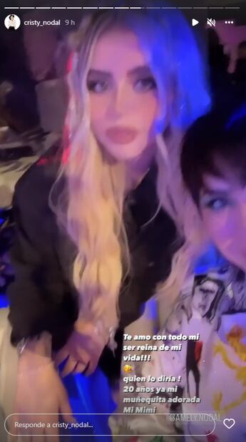 La ostentosa fiesta de Amely, hermana de Christian Nodal, por sus 20 años