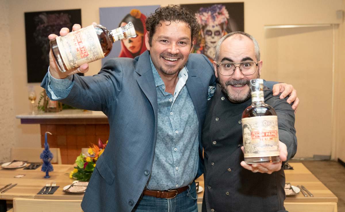 Geoffrey Markle fue el anfitrión de "Dinner of the Dons"