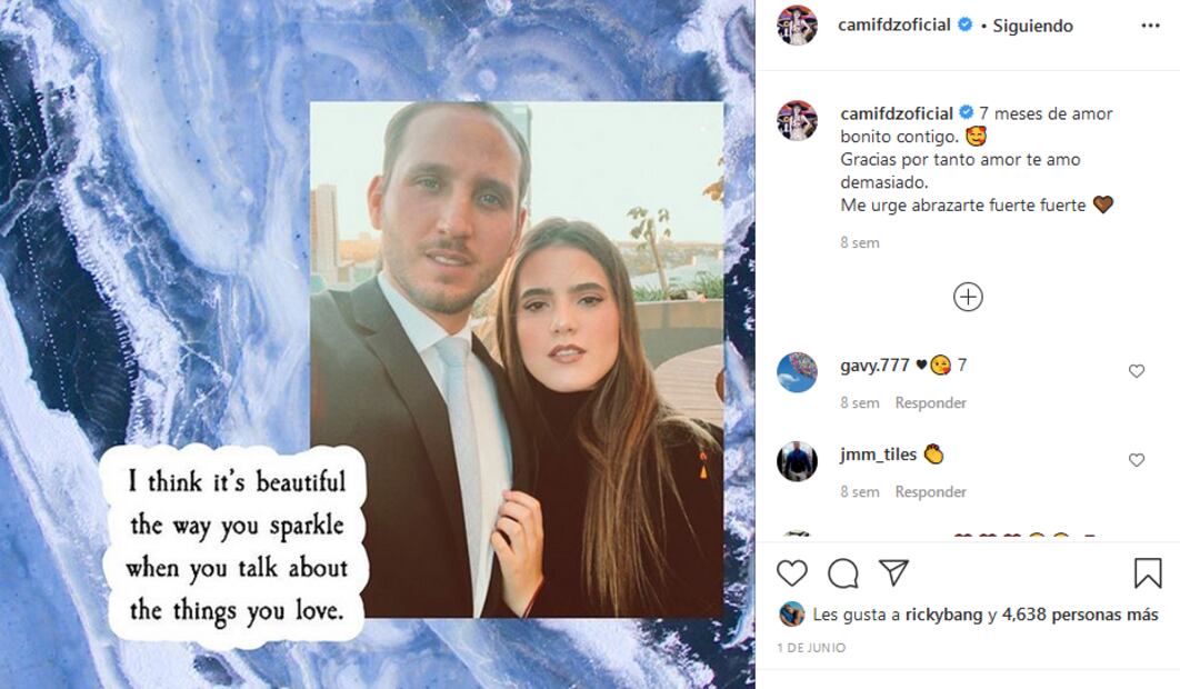 Así fue la boda de Camila Fernández, hija de Alejandro Fernández 'El Potrillo'