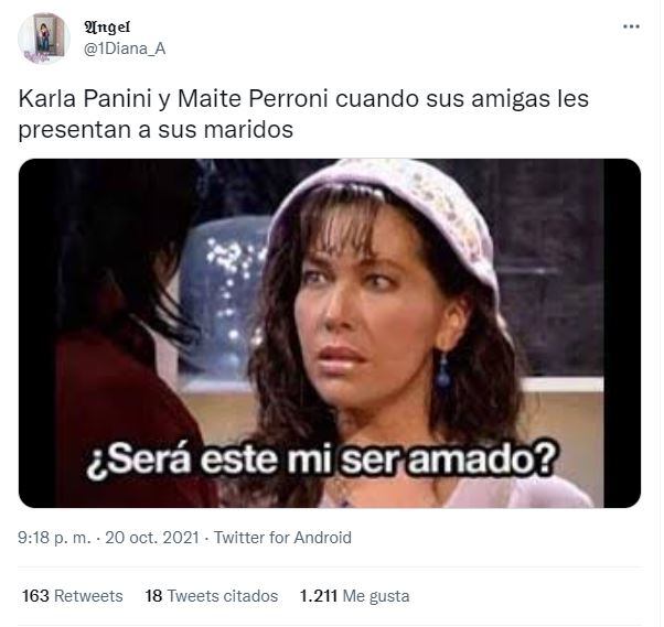 ¿Por qué comparan a Maite Perroni con Karla Panini en memes?