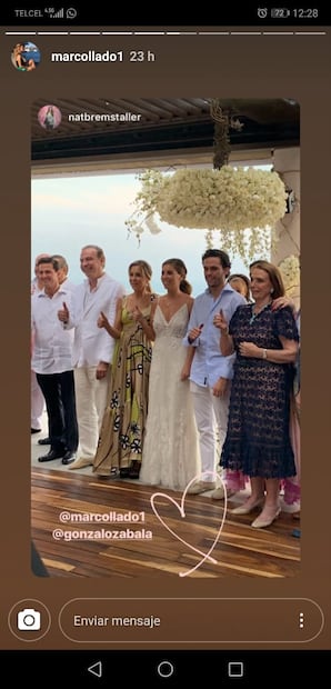 Ellos fueron los invitados en la boda de Mar Collado, hija del abogado Juan Collado 