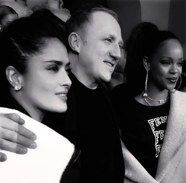 Las fotos más íntimas de Salma Hayek y Francois-Henri Pinault
