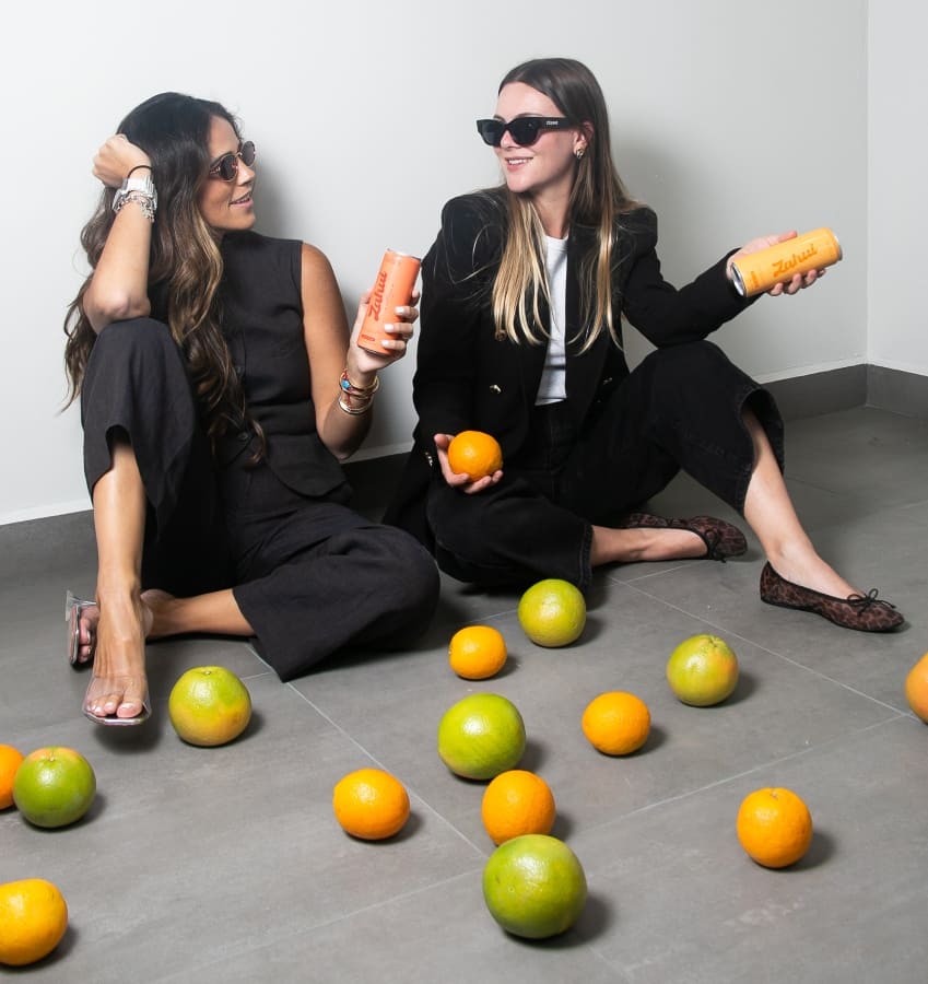Perla Ealy Díaz y Valeria Navarro, creadoras de Zahui / Foto: Cortesía