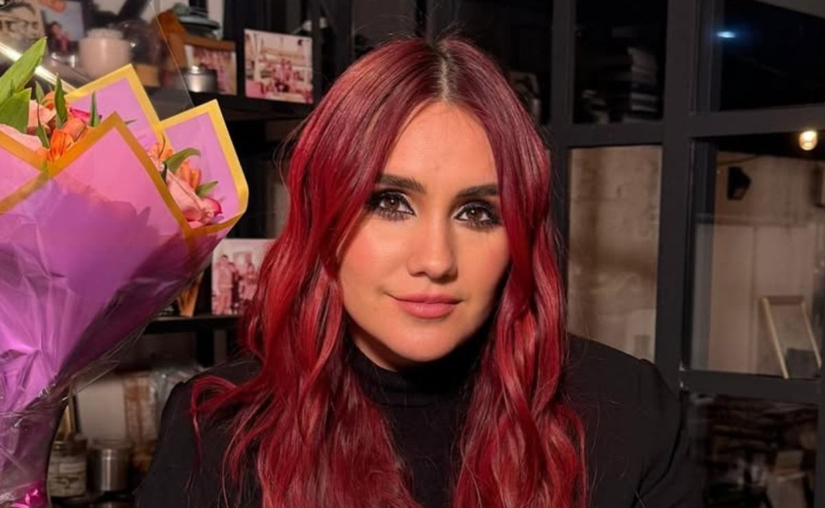 Dulce María presume su embarazo en el festejo de su cumpleaños 40