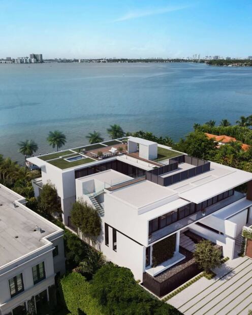 La nueva mansión del los Beckham en Miami / Foto: Instagram