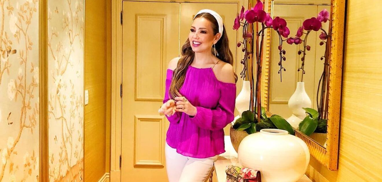 El sorprendente clóset de zapatos de Thalía: la envidia de todos