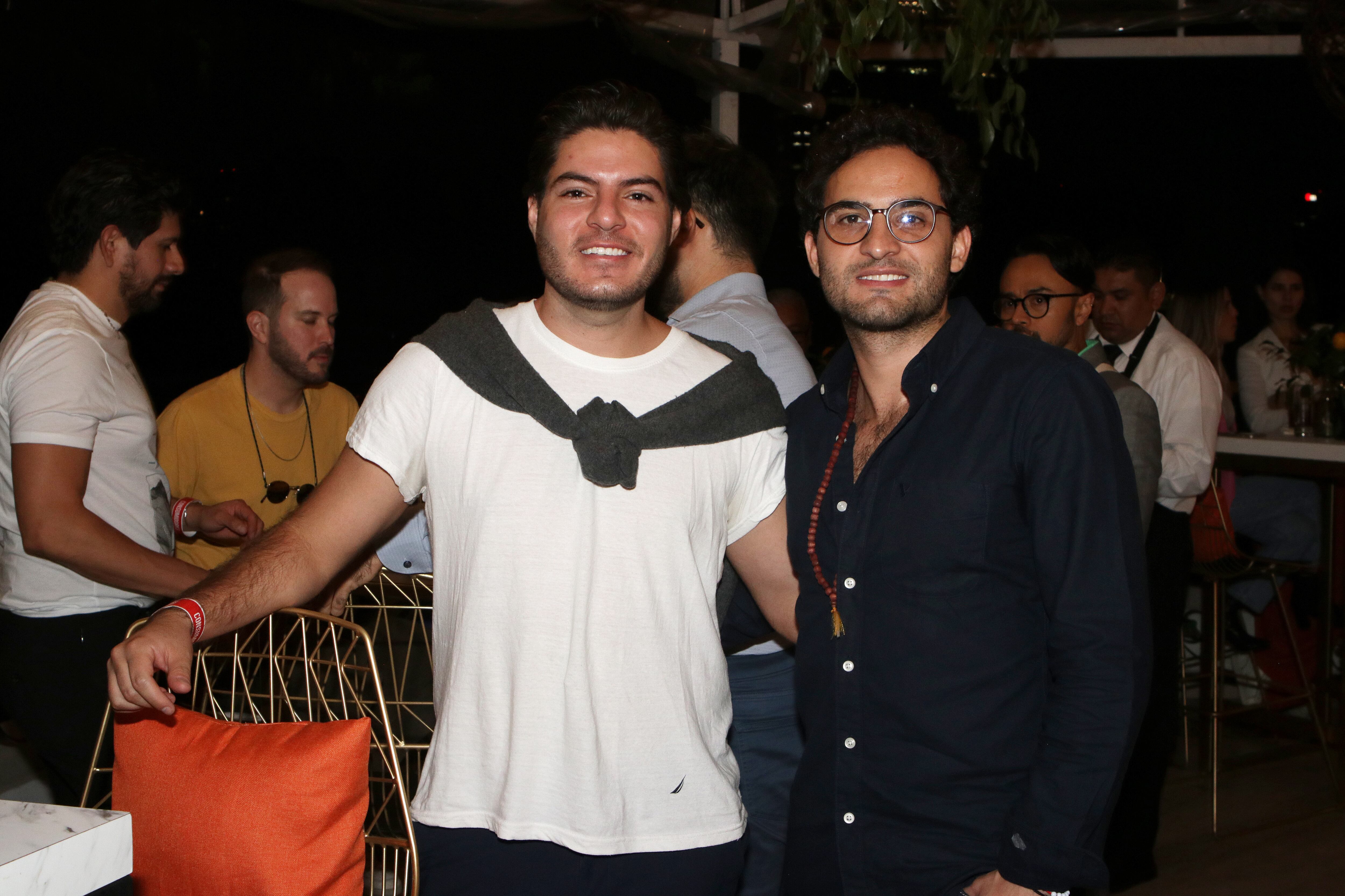 Alberto Hammeken e Isaac Domínguez. (Foto: Quadra Producciones)