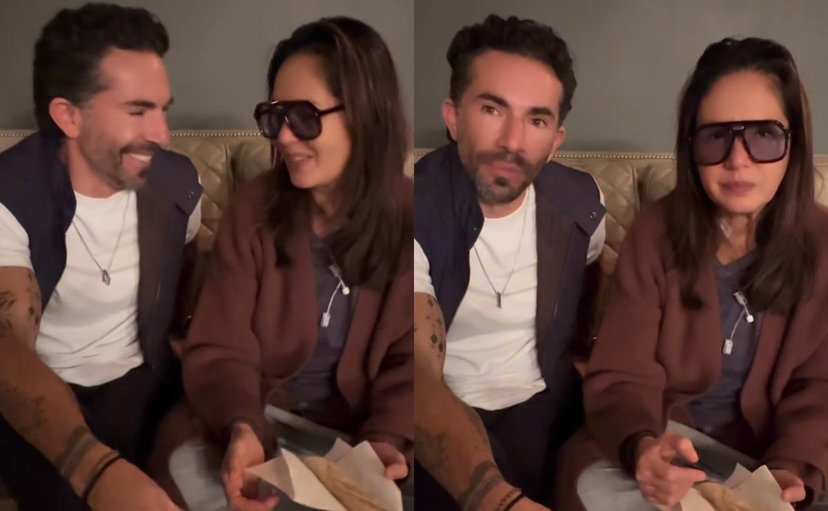 Yolanda Andrade y su cuñado, Sergio Araiza / Fotos: Instagram @marilemx