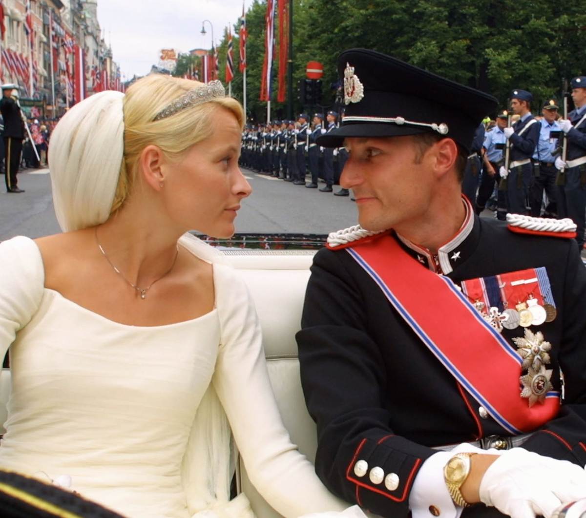 La boda de Haakon y Mette-Marit de Noruega (Foto: Instagram)