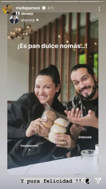 Maite Perroni ¿ahora sí está embarazada?