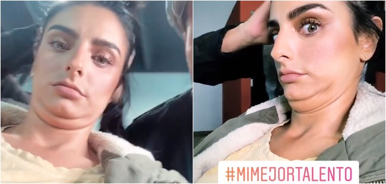 Aislinn Derbez, cansada y de mal humor, hace un divertido video
