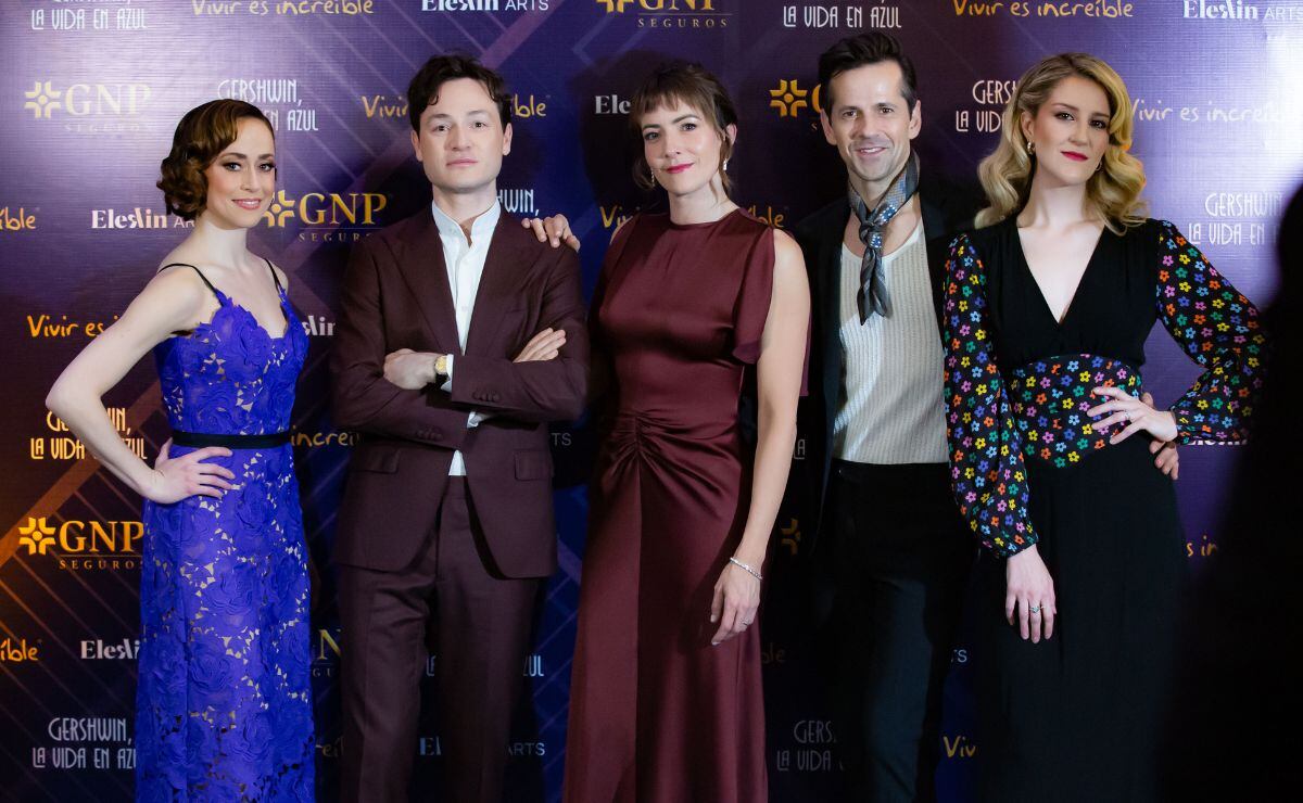 Sara Esty, Thomas Enhco, Alondra de la Parra, Robbie Fairchild y Olivia Chindamo / Foto: Cortesía